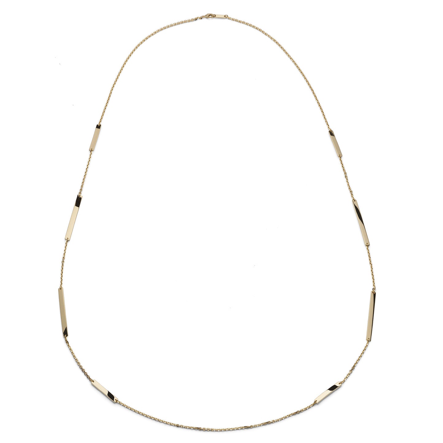 Collana Lunga “Lux” Dorata Unoaerre – Catena Elegante