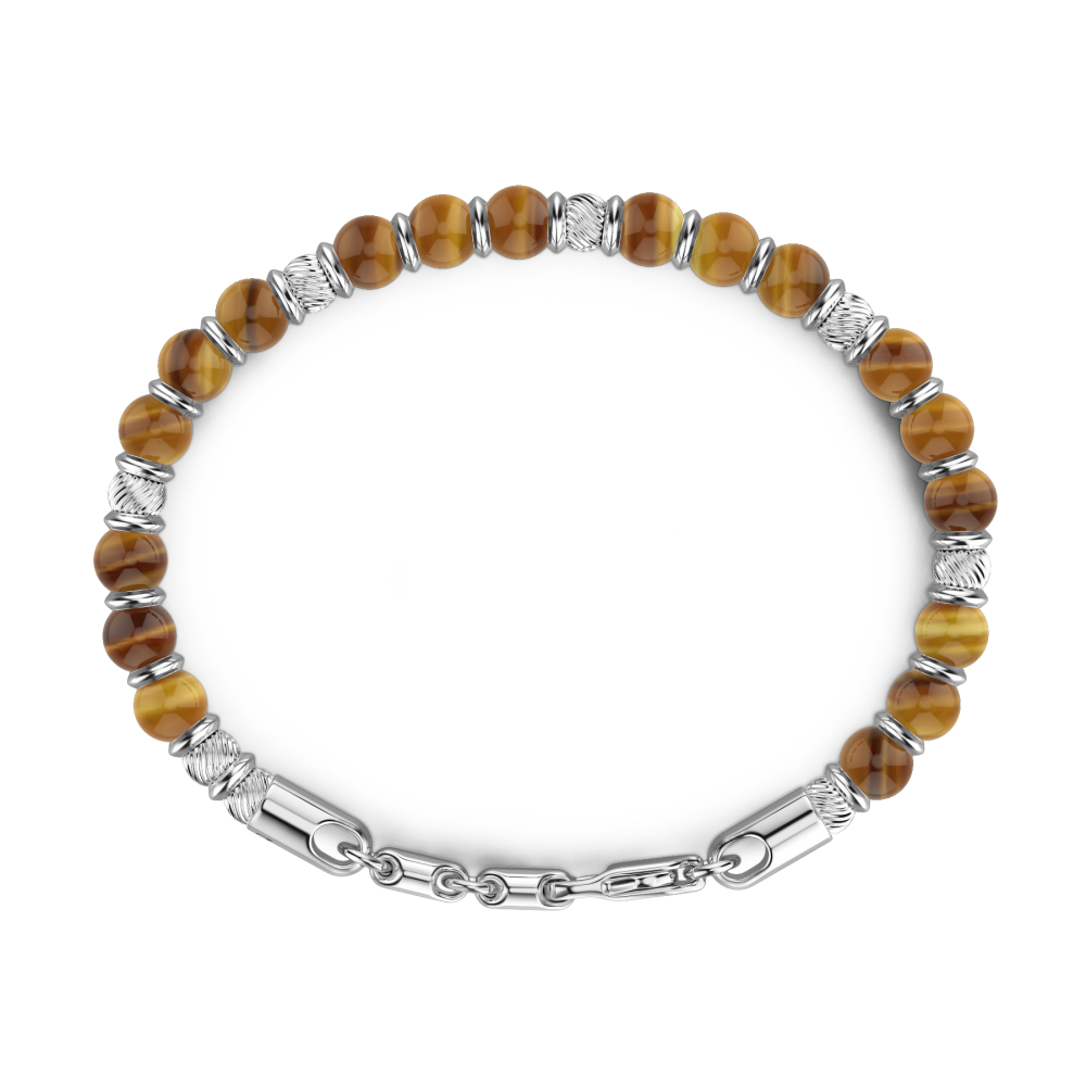 Bracciale Zancan in Argento con Pietre Dure Naturali