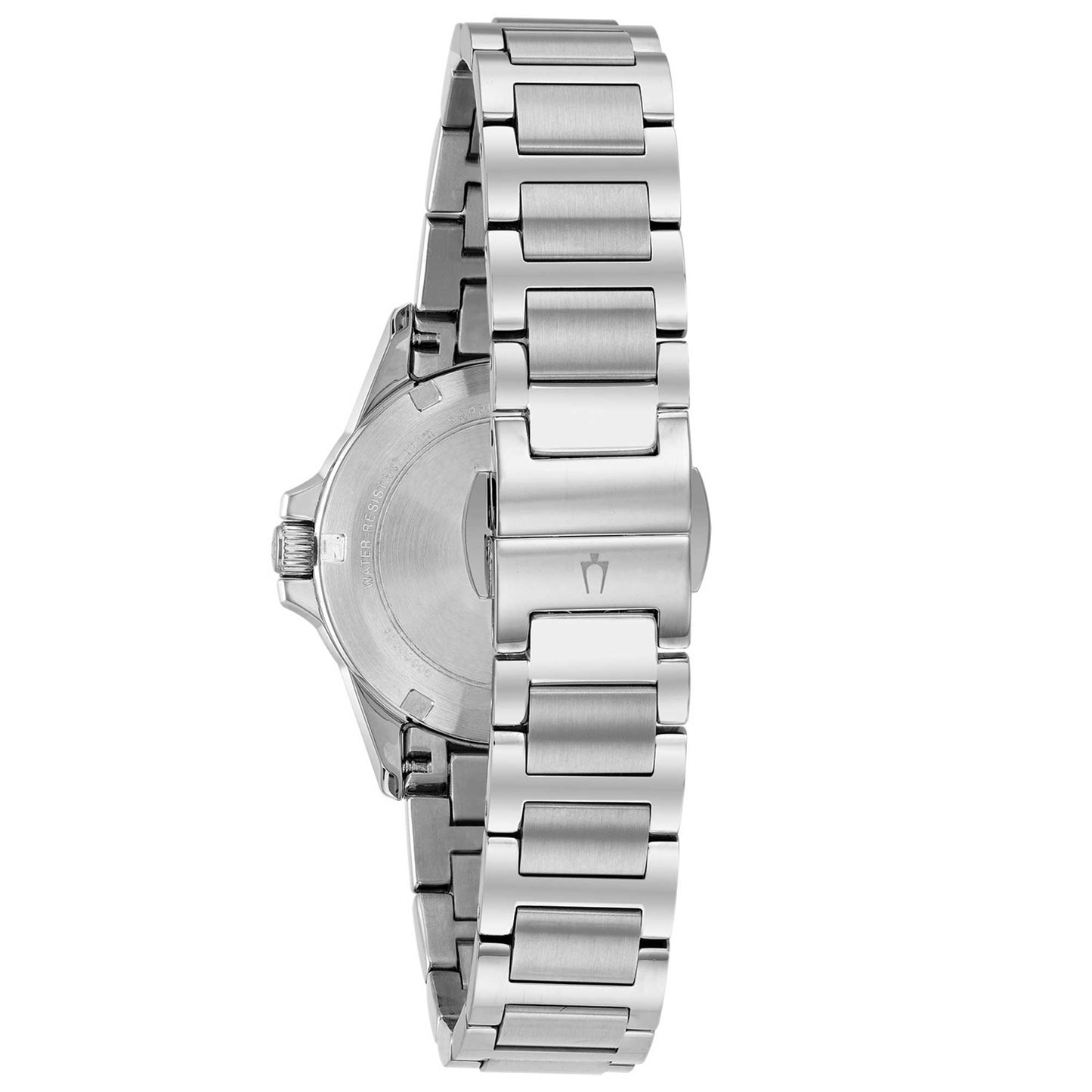 Bulova Marine Star Lady Diamonds – Orologio Donna in Acciaio con Diamanti e Quadrante Madreperla