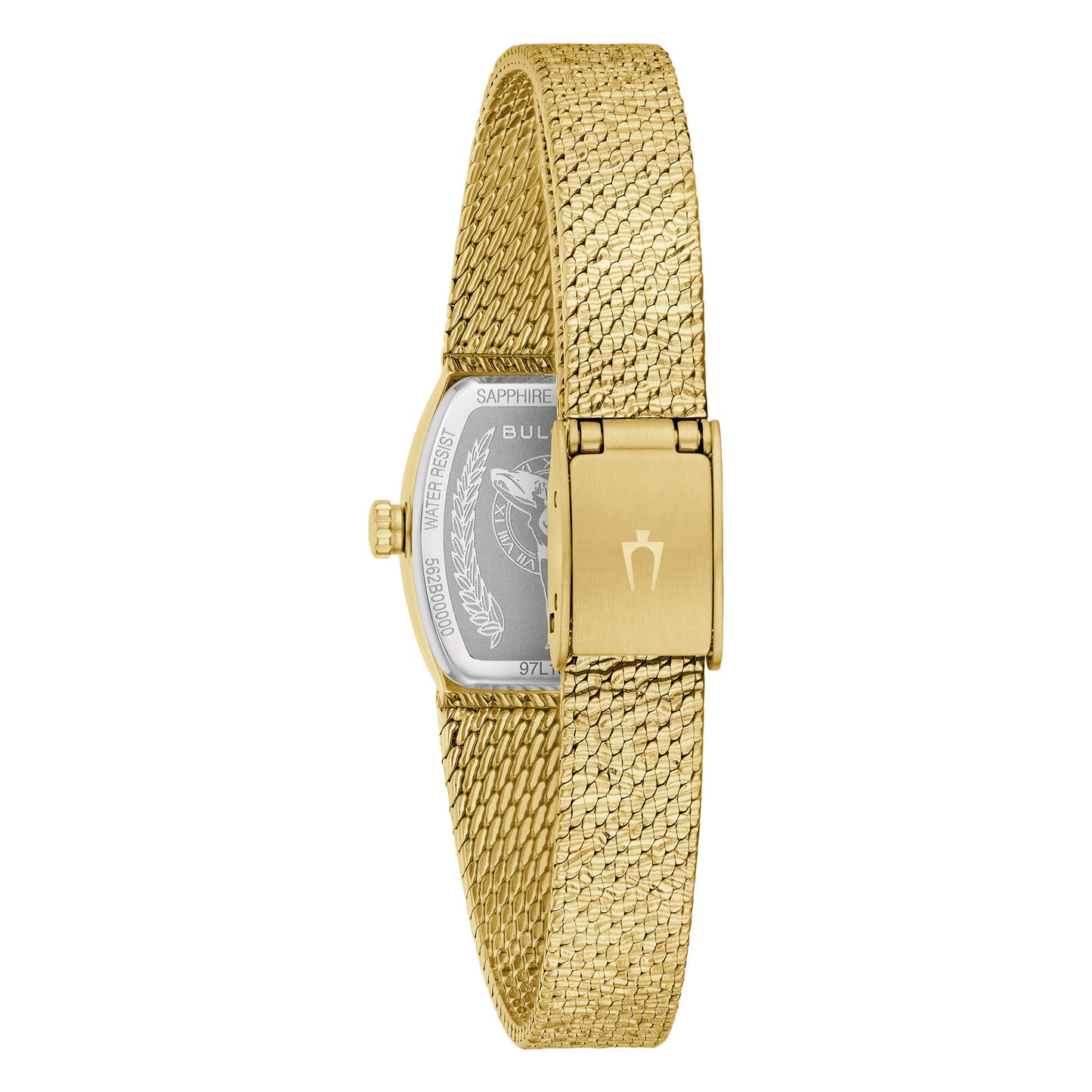 Orologio Donna Bulova Goddess of Time 97L184 – Acciaio Oro con Quadrante Verde Malachite