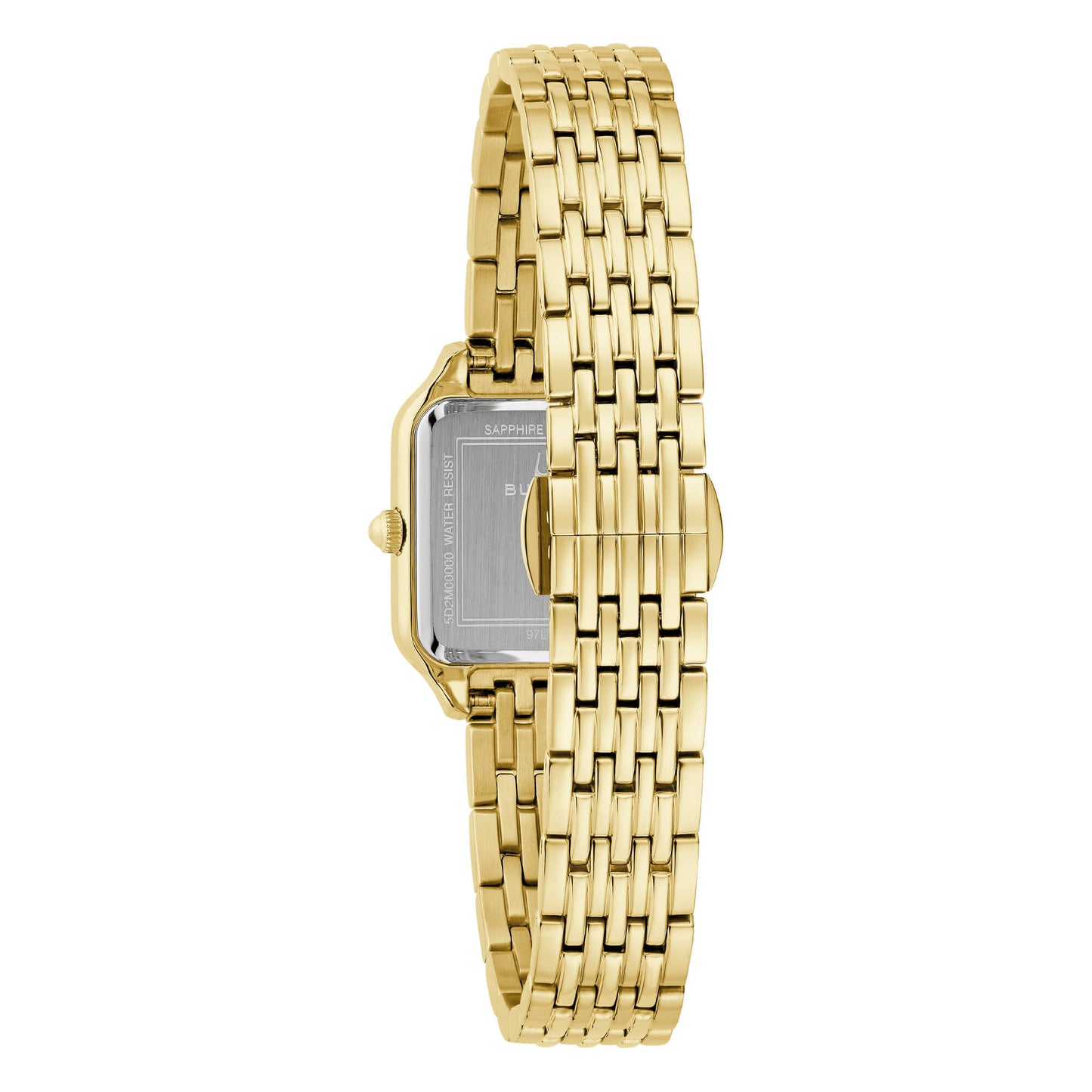 Orologio Donna Bulova Sutton Square 97L191 – Acciaio Dorato e Vetro Zaffiro