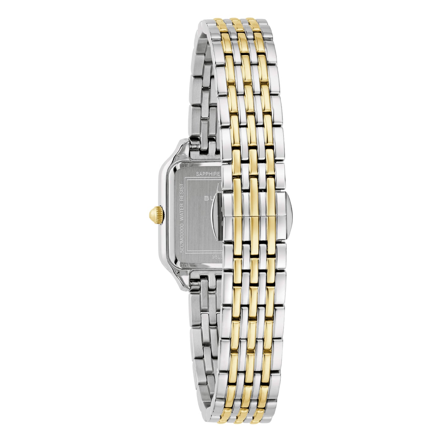 Orologio Donna Bulova Sutton Square 98L330 – Acciaio Bicolore e Vetro Zaffiro