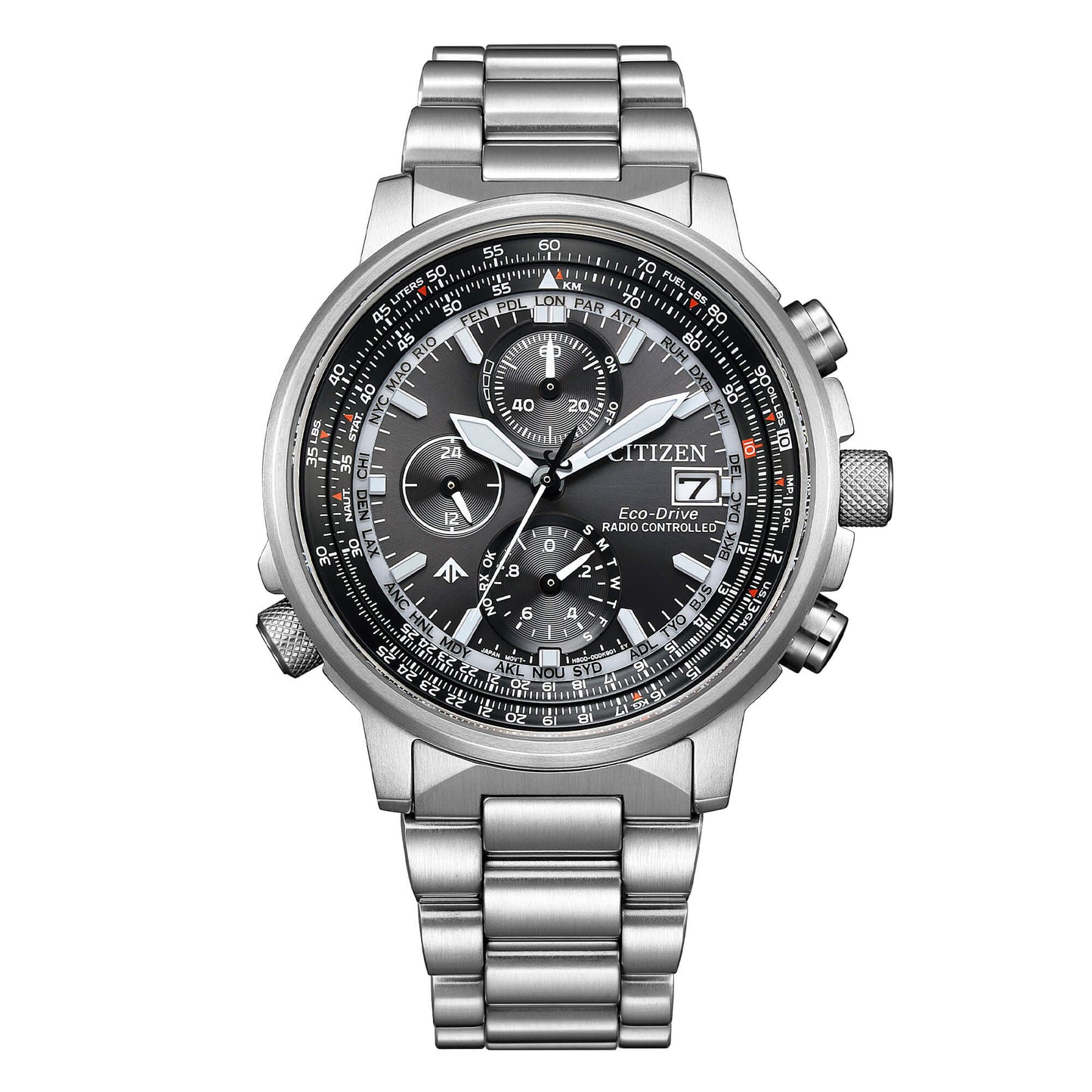 Citizen AT8300-58E – Cronografo Radiocontrollato Eco-Drive Acciaio 41 mm