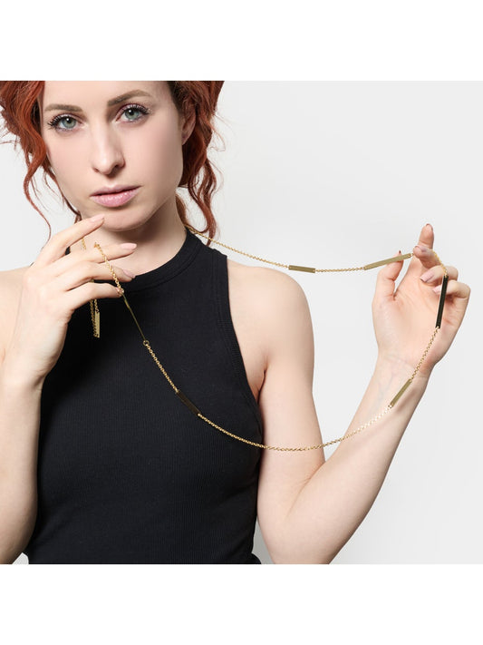 Collana Lunga UNOAERRE Lux Dorata