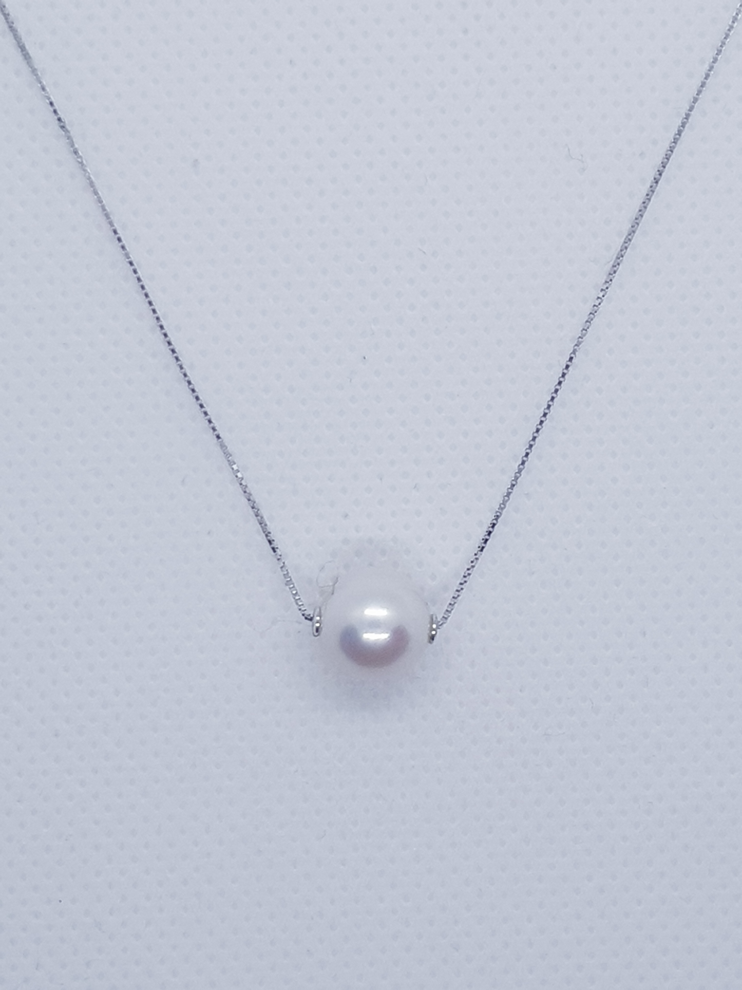 Girocollo Donna con Perla Coltivata 8,5/9,00mm e Catena Veneziana