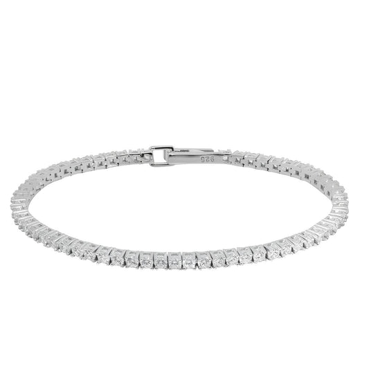 Bracciale Tennis CHI MI AMA in Argento 925