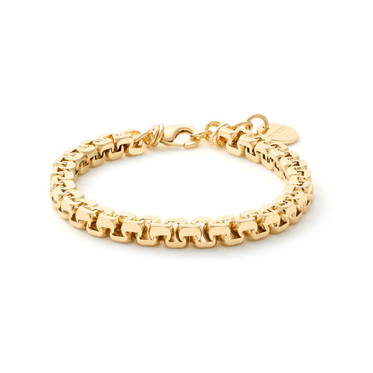 Bracciale Unoaerre Forzatina Quadra Dorato