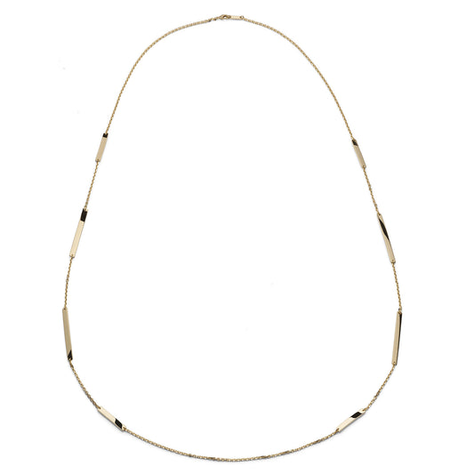 Collana Lunga “Lux” Dorata Unoaerre – Catena Elegante