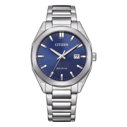 Orologio Citizen Metropolitan BM7620-83L – Eco-Drive, Cassa Ottagonale 38 mm, Quadrante Blu