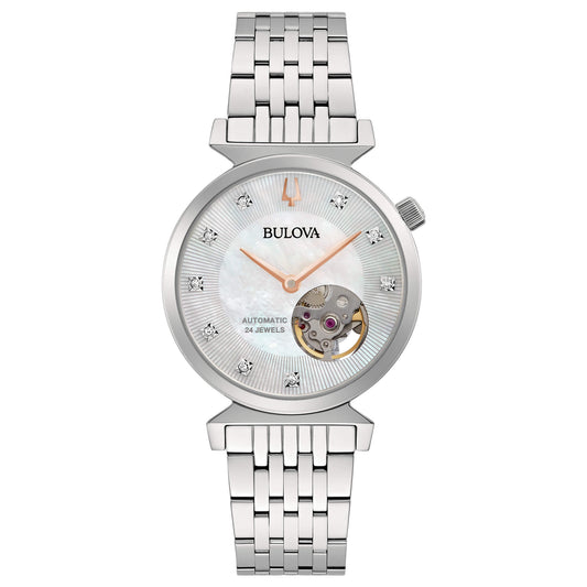 Bulova Regatta Lady – Automatico con Madreperla e Diamanti