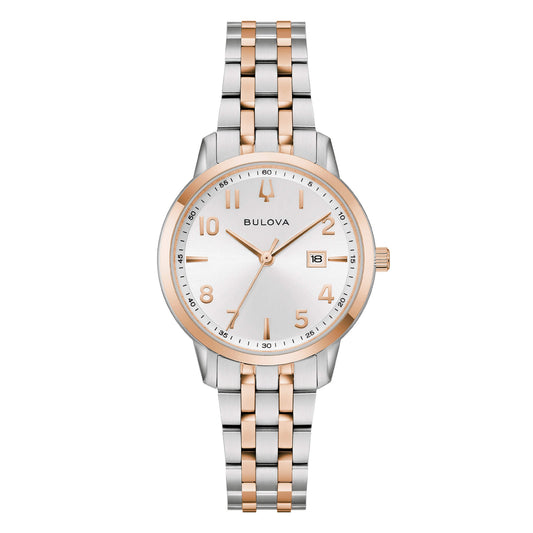 Orologio Donna Bulova Sutton Lady 98M140 – Acciaio Bicolore e Vetro Zaffiro