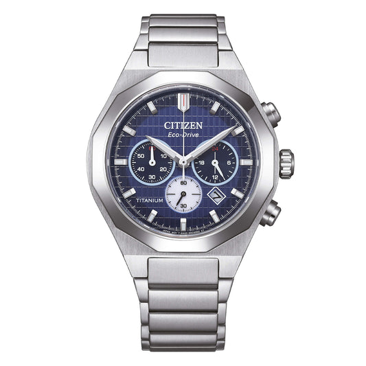 Citizen CA4691-59L – Cronografo Super Titanio Eco-Drive 41 mm