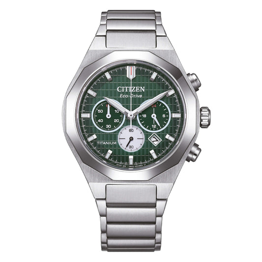 Citizen CA4691-59X – Cronografo Super Titanio Eco-Drive 41 mm