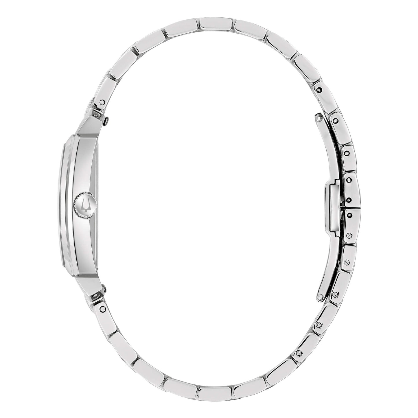 Orologio Donna Bulova Sutton Tank 96L349 – Acciaio con Quadrante Bianco