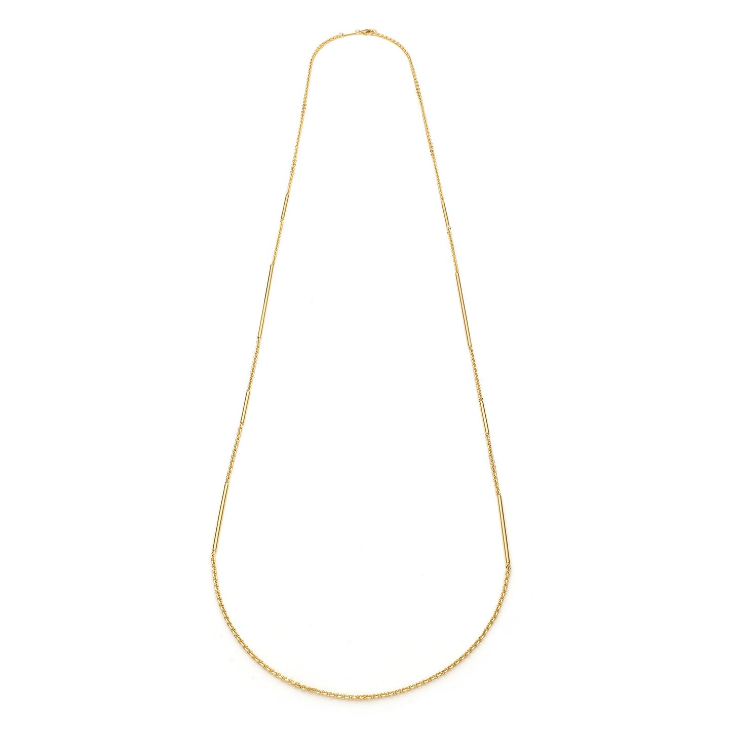 Collana Lunga UNOAERRE Line 566173 – Catena Forzatina Dorata 120 cm